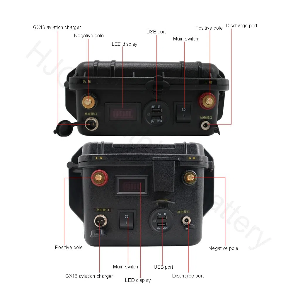 Batería de Litio para propulsión de Exteriores, 24 V, 100 Ah, 150 Ah, 200 Ah, 60 Ah, 80 Ah, para Barco eléctrico, Barco de Pesca, hélice, batería de propulsión Marina