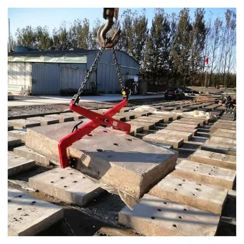 Abrazaderas de Alta Resistencia para Levantar Piedra con Cadena Ajustable y Mango Antideslizante para la manipulación Segura de Bloques de Granito y hormigón.