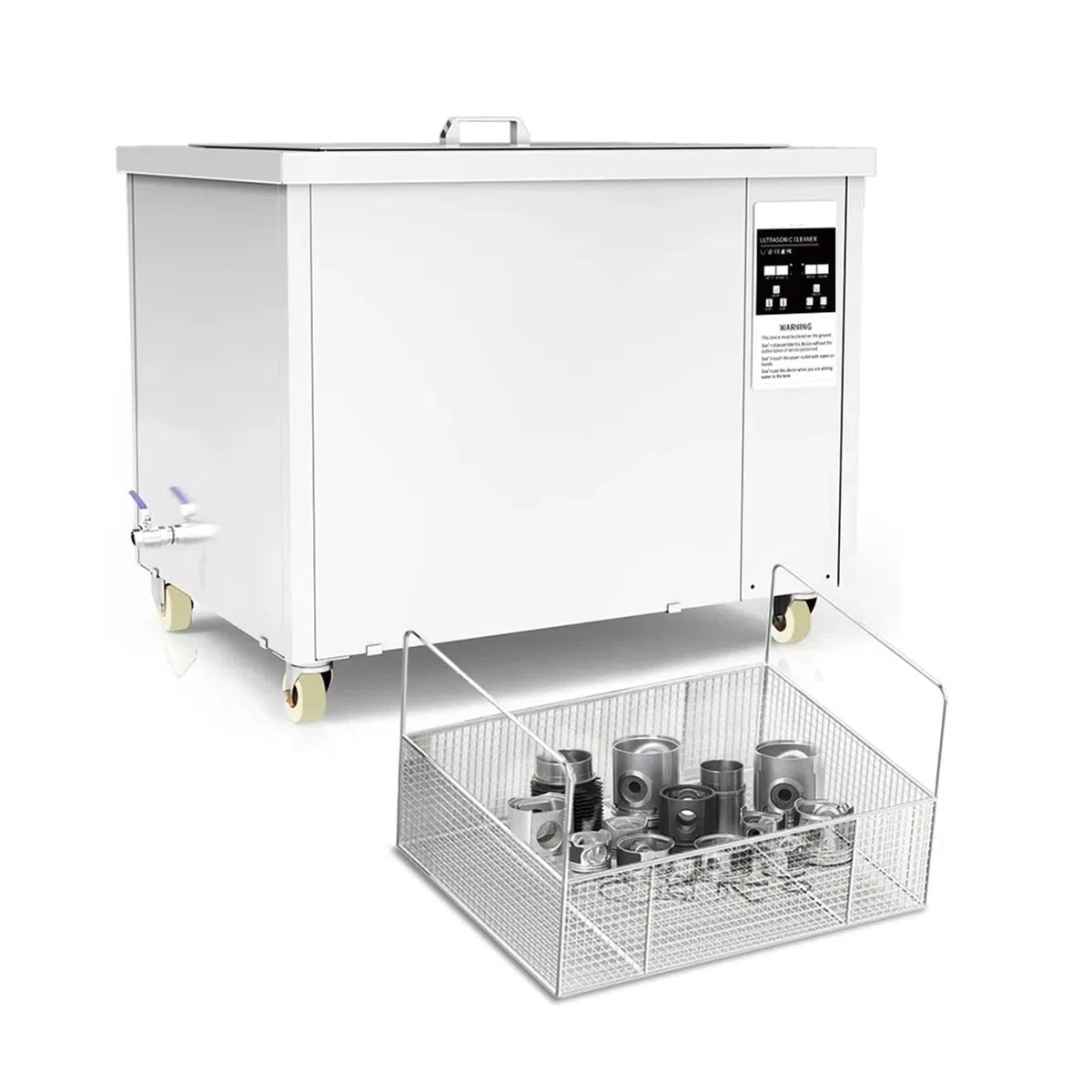 Limpiador Ultrasónico Industrial DPF Piezas De Motor Metal Desengrasante Óxido Aceite Ajuste Temperatura Potencia Lavadora Por Ultrasonidos Eficaz Limpieza Profesional(45L)