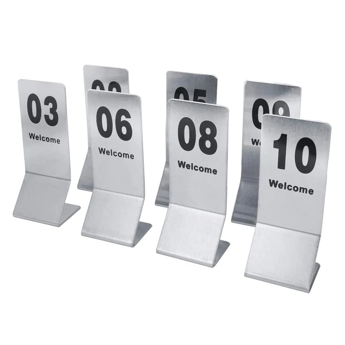 números de mesa, Letreros de números mesa 1-25/1-50 for restaurantes, hoteles, cafés, bares, banquetes - Tarjetas ubicación(1 to 25)