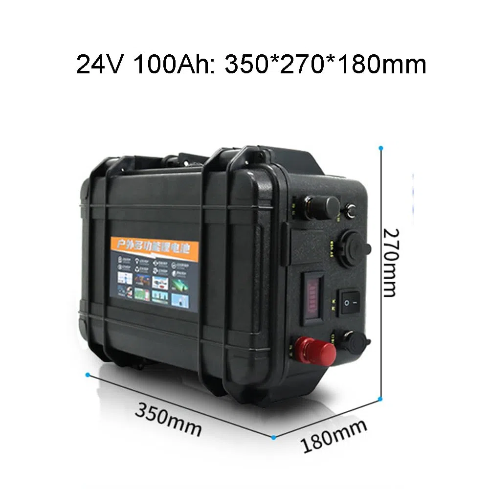 Batería de Litio para propulsión de Exteriores, 24 V, 100 Ah, 150 Ah, 200 Ah, 60 Ah, 80 Ah, para Barco eléctrico, Barco de Pesca, hélice, batería de propulsión Marina