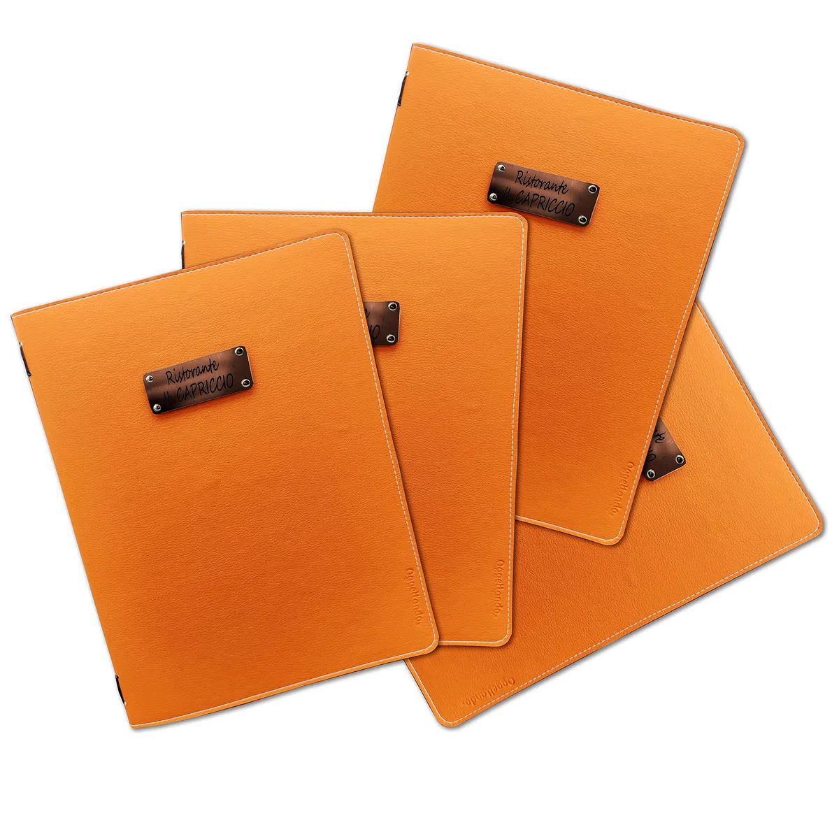 oggettando Juego de 18 menús personalizables A5 Restaurante Pub Self Service Bar Cerveza Moderno; Regalos útiles, originales y a precios bajos. Naranja