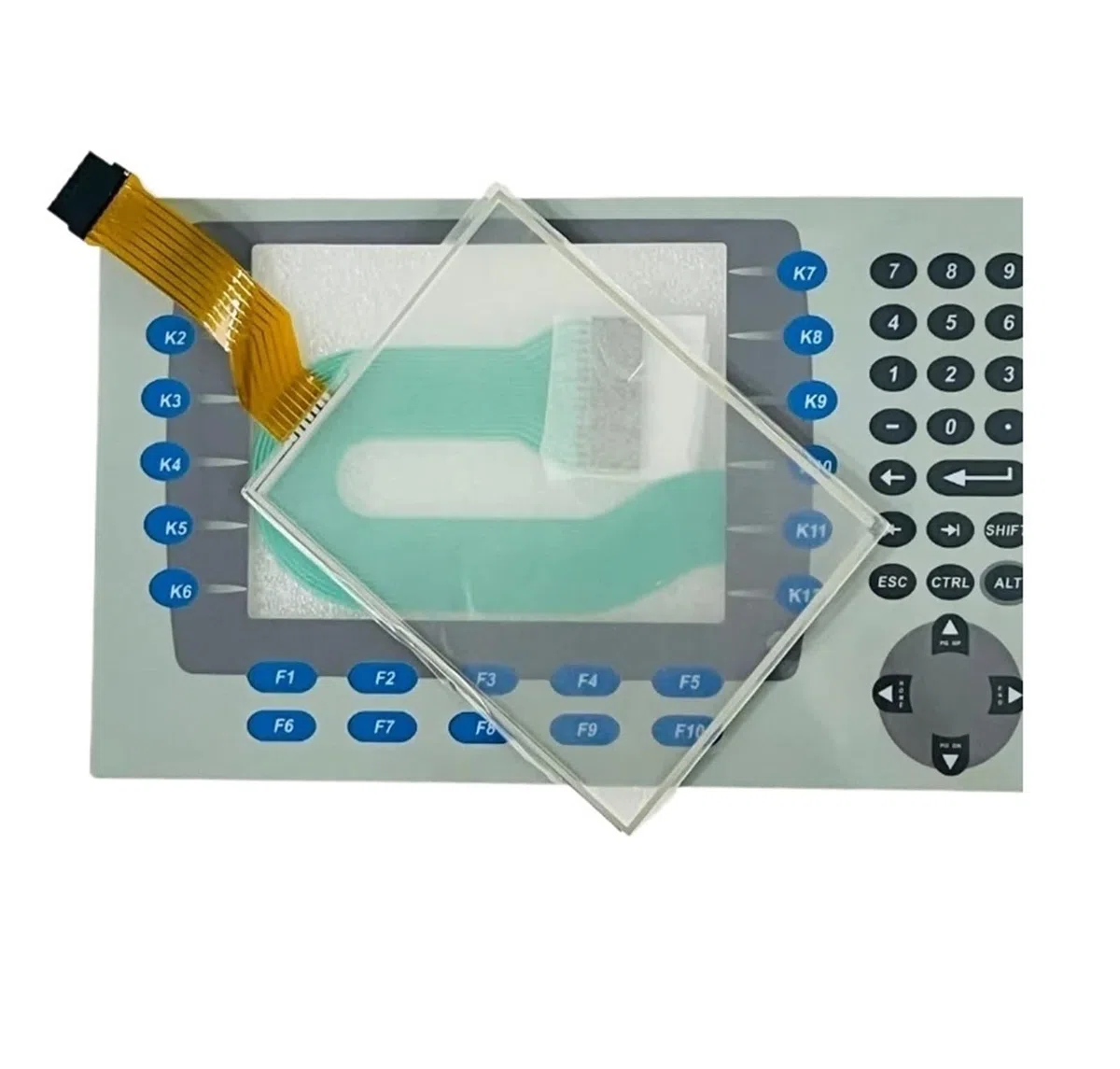 1PCS Digitalizador panel pantalla táctil 6189-RDB7C(Touch And Key)