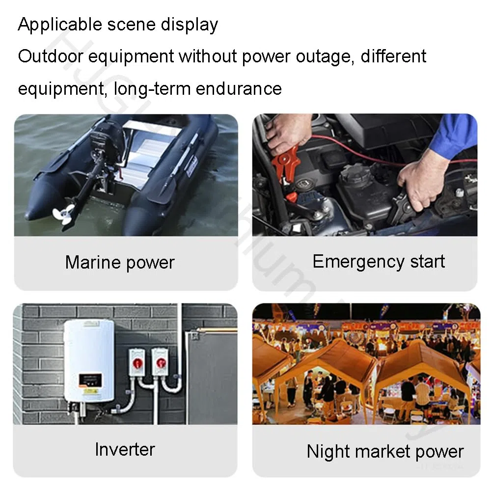 Batería de Litio para propulsión de Exteriores, 24 V, 100 Ah, 150 Ah, 200 Ah, 60 Ah, 80 Ah, para Barco eléctrico, Barco de Pesca, hélice, batería de propulsión Marina